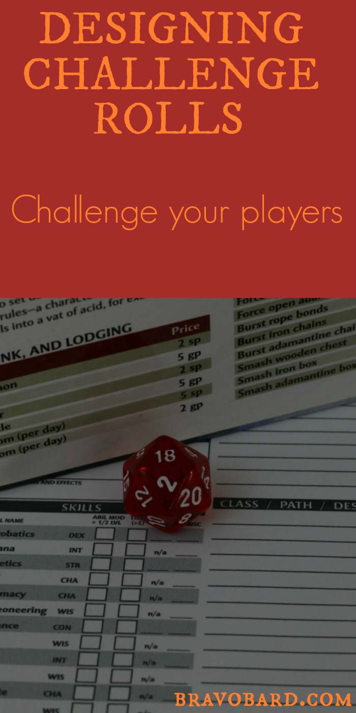 Design encounters worthy of your players' skill!