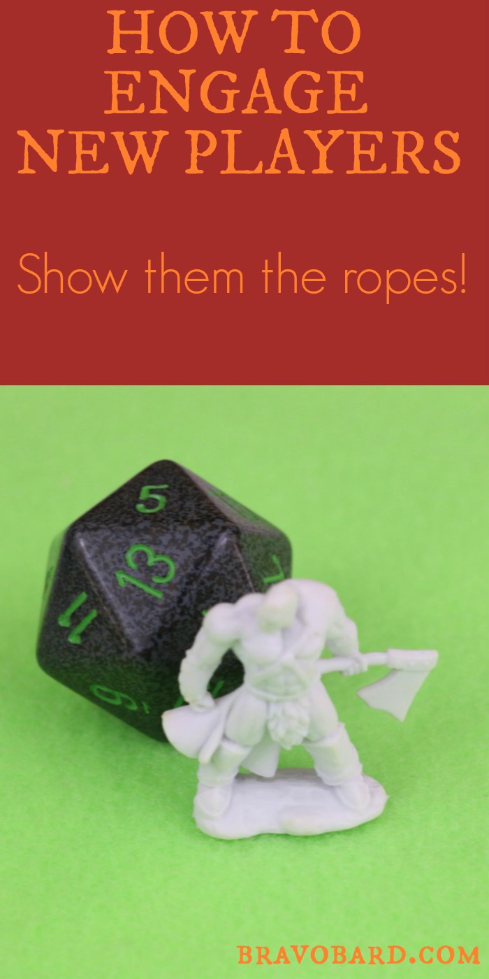 Help your newer players explore the world of tabletop role playing!